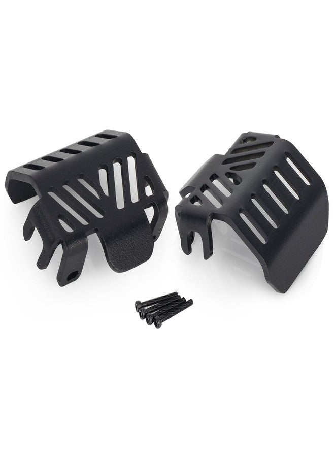 VNUHV 3-Piece Metal Chassis Armor Protection Skid Plate for 1/10 RC Crawler Car Traxxas Trx4 Bronco Defender G500 K5 Upgrade Parts - Image 4